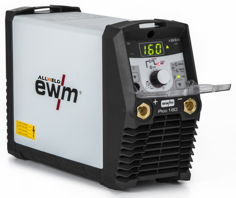 EWM SCHWEISSGERÄT INVERTER Set Pico160 inkl. Elektrodenhalter, Werkstückleitung EUR 674,42 - DE