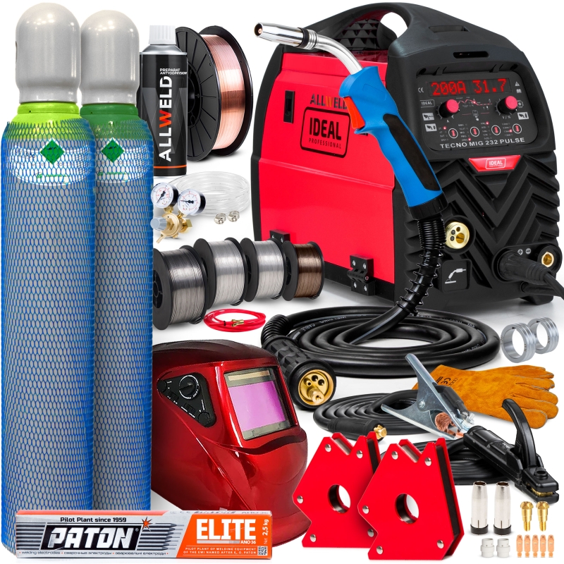 Spawarka Inwertorowa Ideal Tecno MIG 232 Pulse
