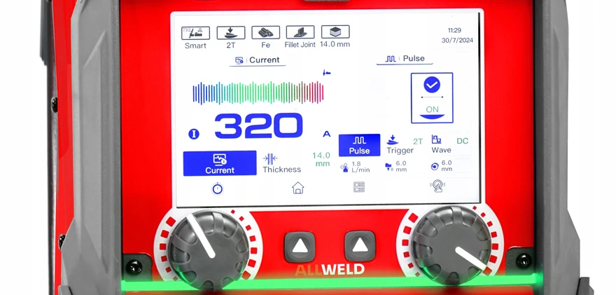 Spawarka Ideal Expert TIG 321 DC Pulse Pro 7 LCD