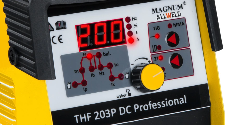 Spawarka Inwertorowa Magnum THF 203 P TIG DC Pro