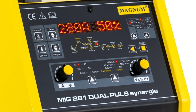 Spawarka Magnum MIG 281 Dual Puls Synergia