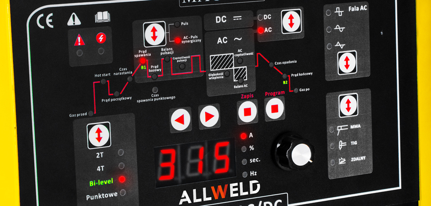 Spawarka Magnum THF 340 P AC DC TIG Inwertorowy