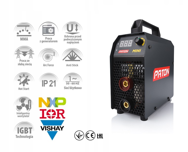 Zestaw Paton MINI-C z kablami i walizką