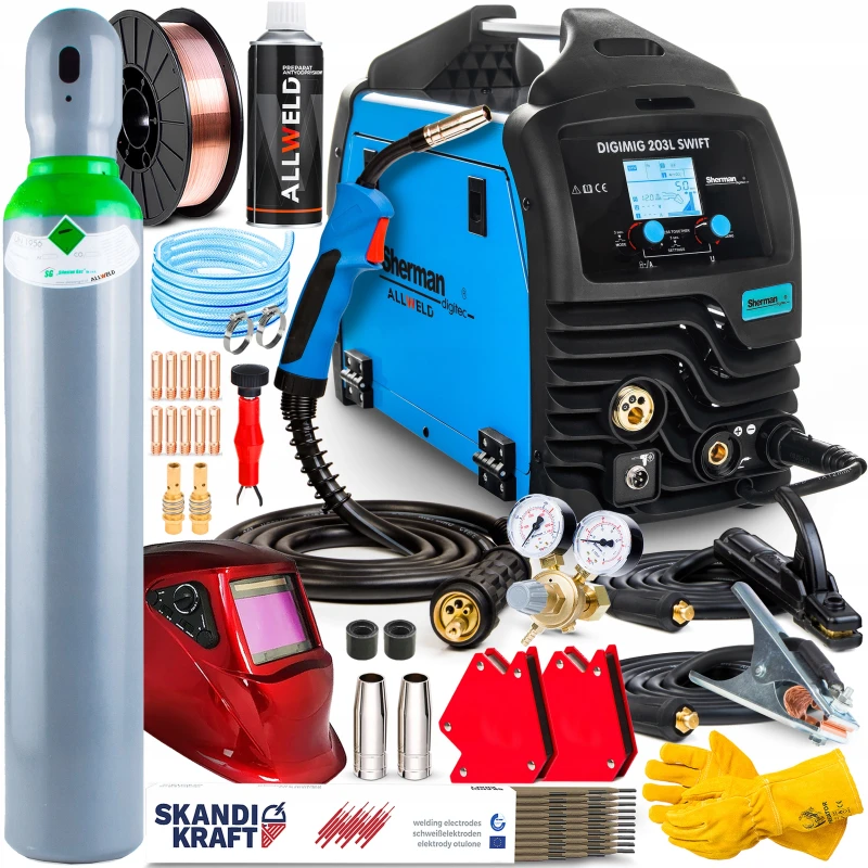 SPAWARKA SYNERGICZNA SHERMAN DIGIMIG 203L SWIFT - MIGOMAT 200A