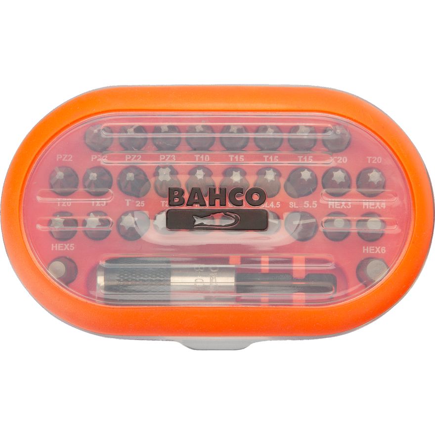  Standardowy zestaw bitów wkrętaka i uchwyt bitów – 28 szt.. Phillipsa, Pozidriv, TORX, 31 elementów 59S/31-1