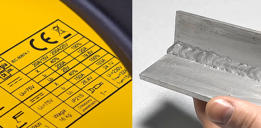 Spawanie MIG MAG Magnum 208 Synergia Aluminium Stal 