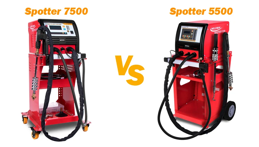 Weldman Spotter 7500 vs Weldman Spotter 5500