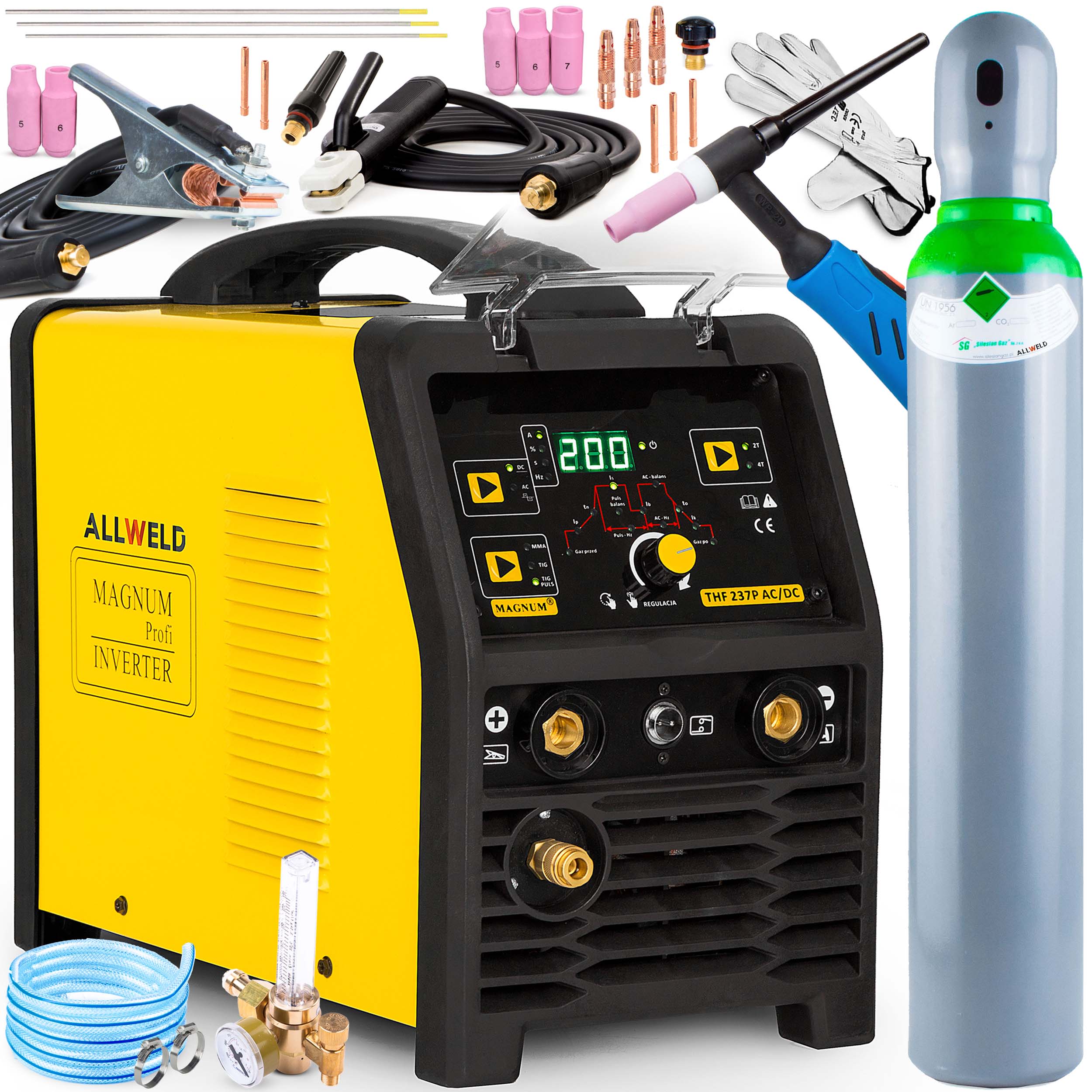 Tig Magnum THF 237 AC DC Pulse