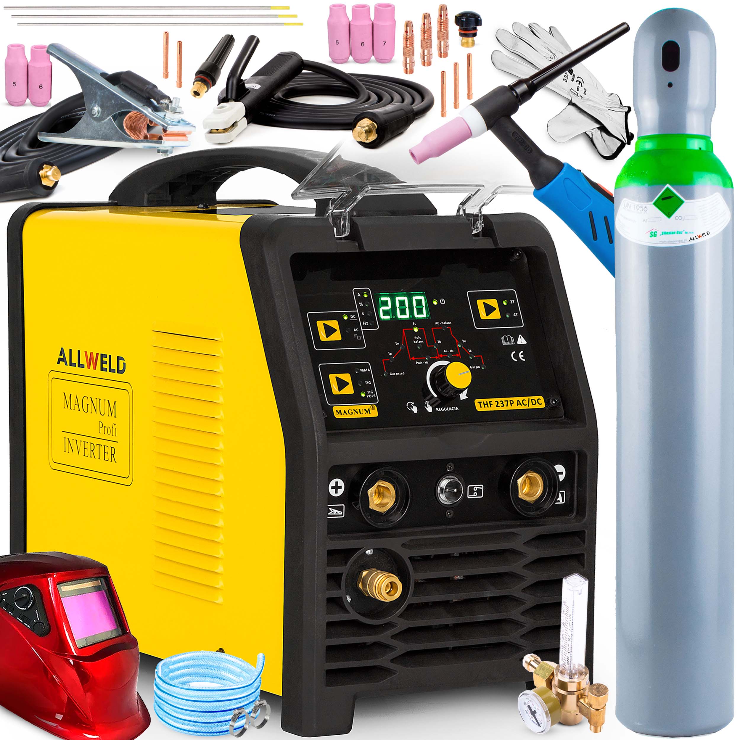Tig Magnum THF 237 AC DC Pulse