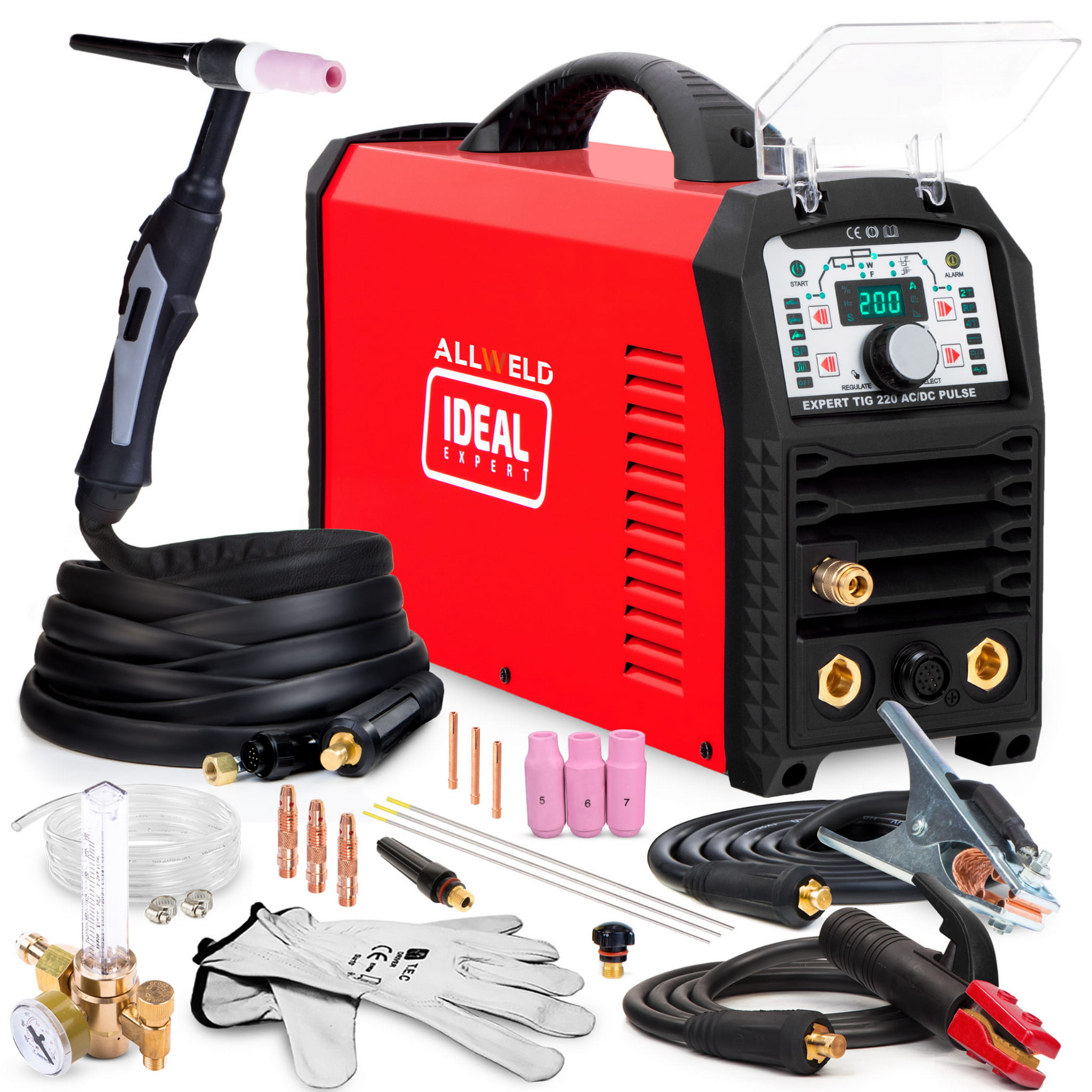 Spawarka Inwertorowa TIG AC DC Ideal Expert 220 PFC