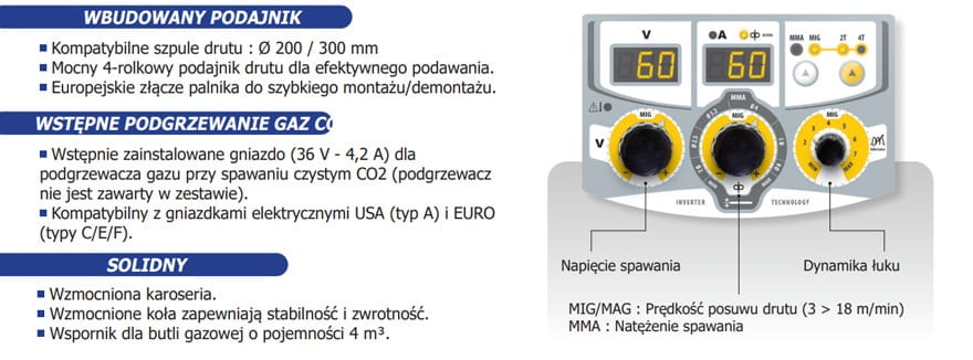 Spawarka Inwertorowa Gys Multiweld 320T