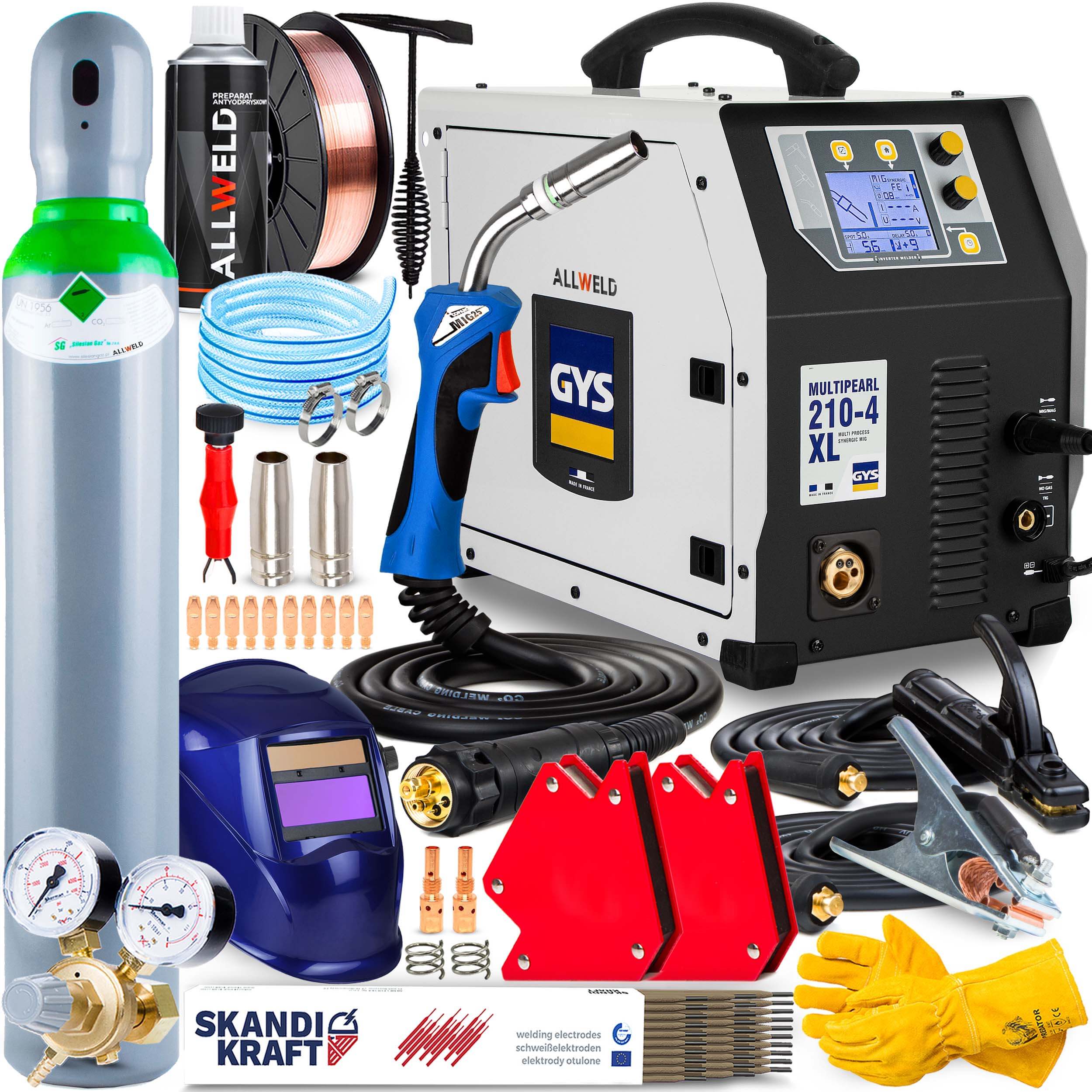 Spawarka Inwertorowa Gys Multipearl 210 4 XL