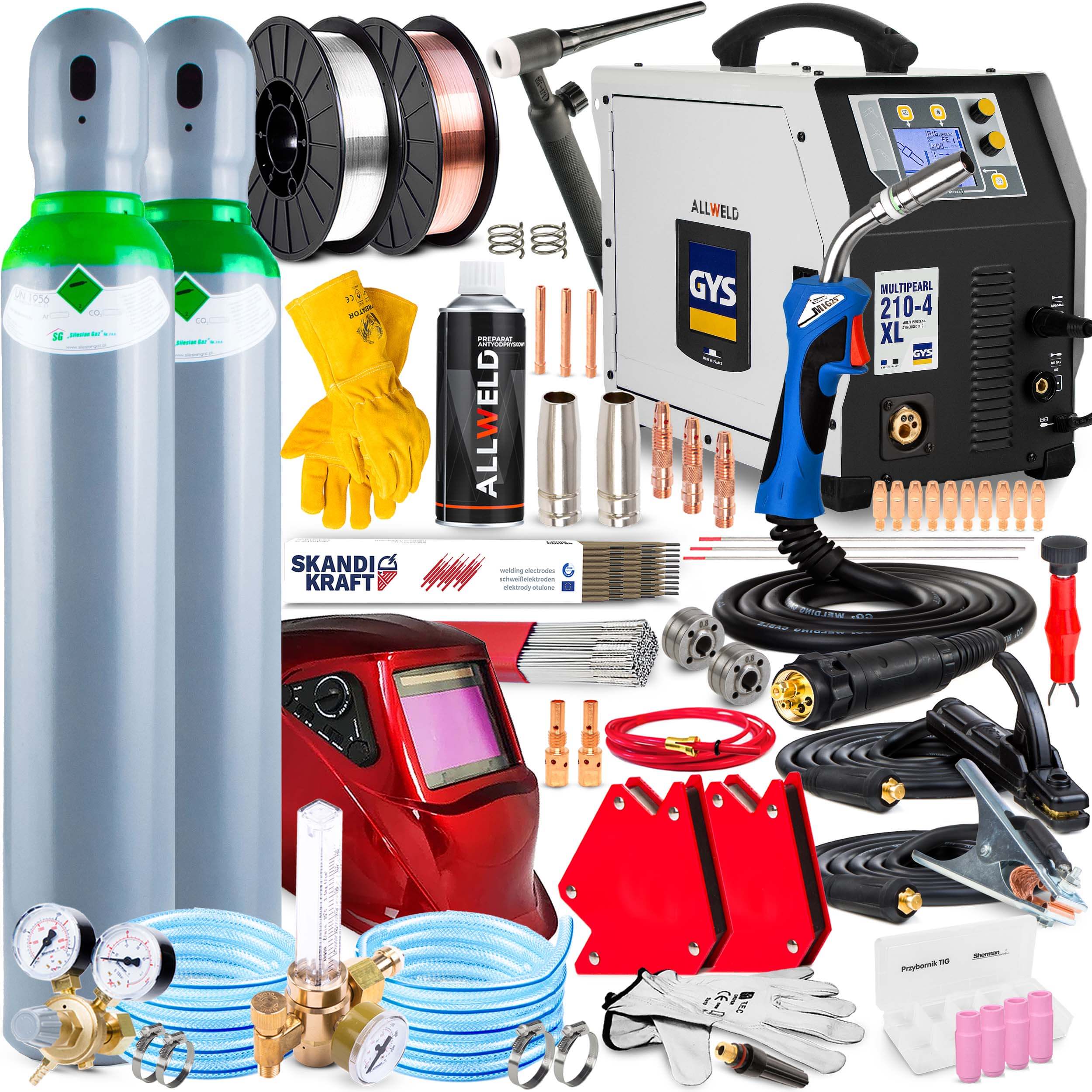 Spawarka Inwertorowa Gys Multipearl 210 4 XL