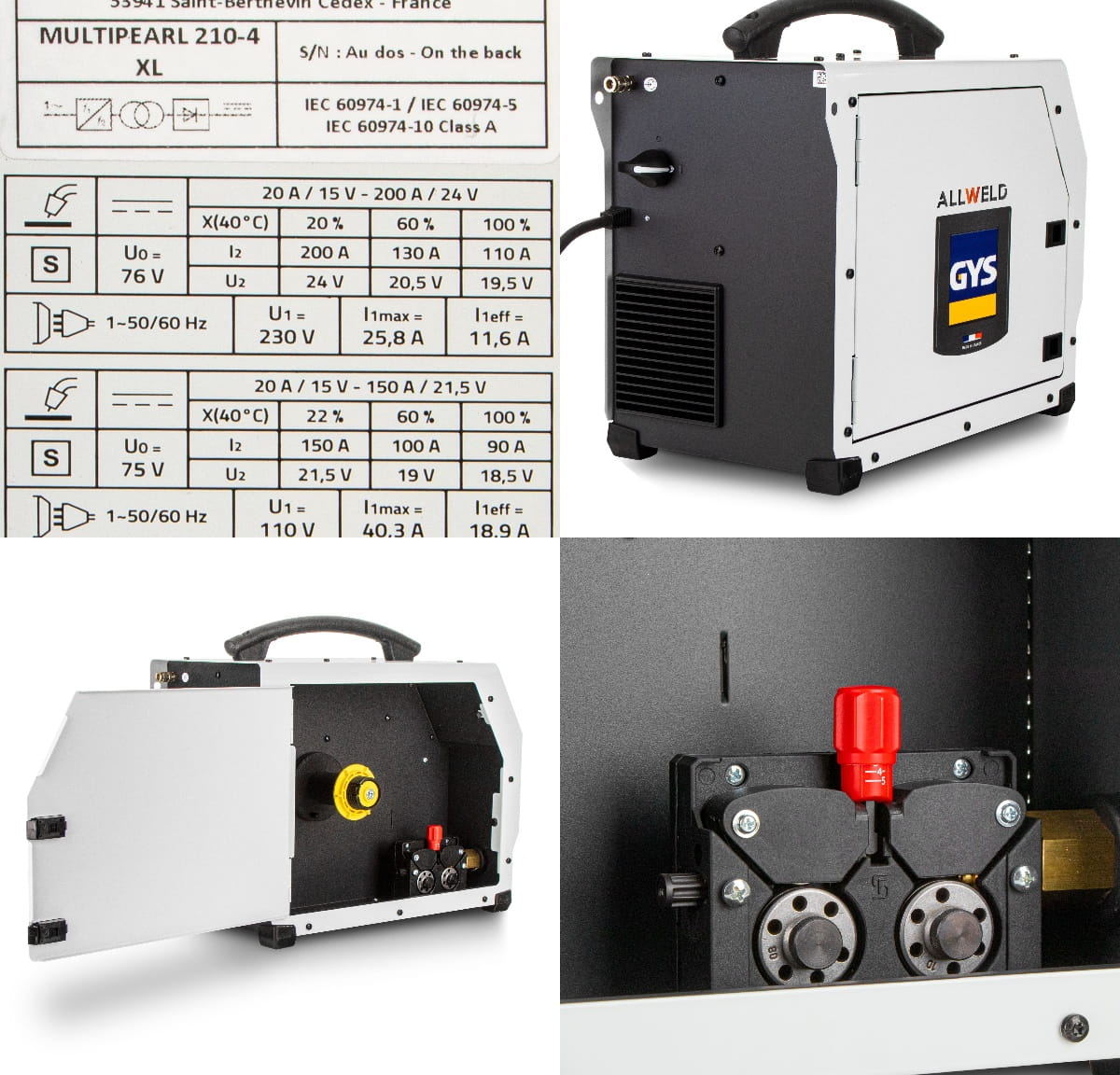 Spawarka Inwertorowa Gys Multipearl 210 4 XL