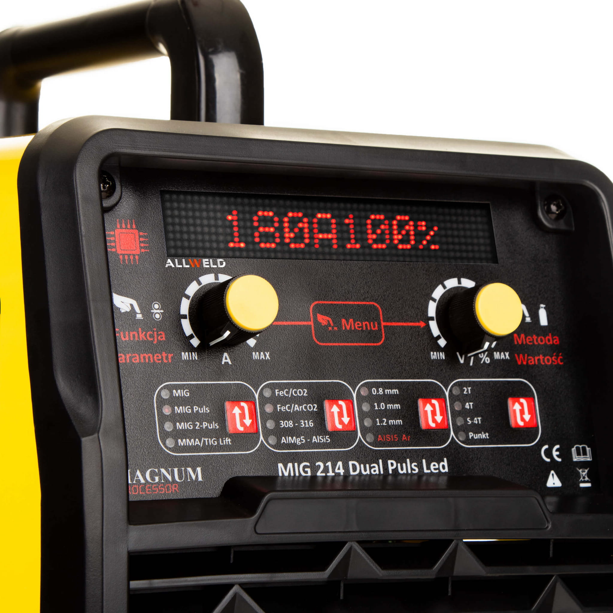 Spawarka MIG MAG 214 Dual Puls Synergia 200 A