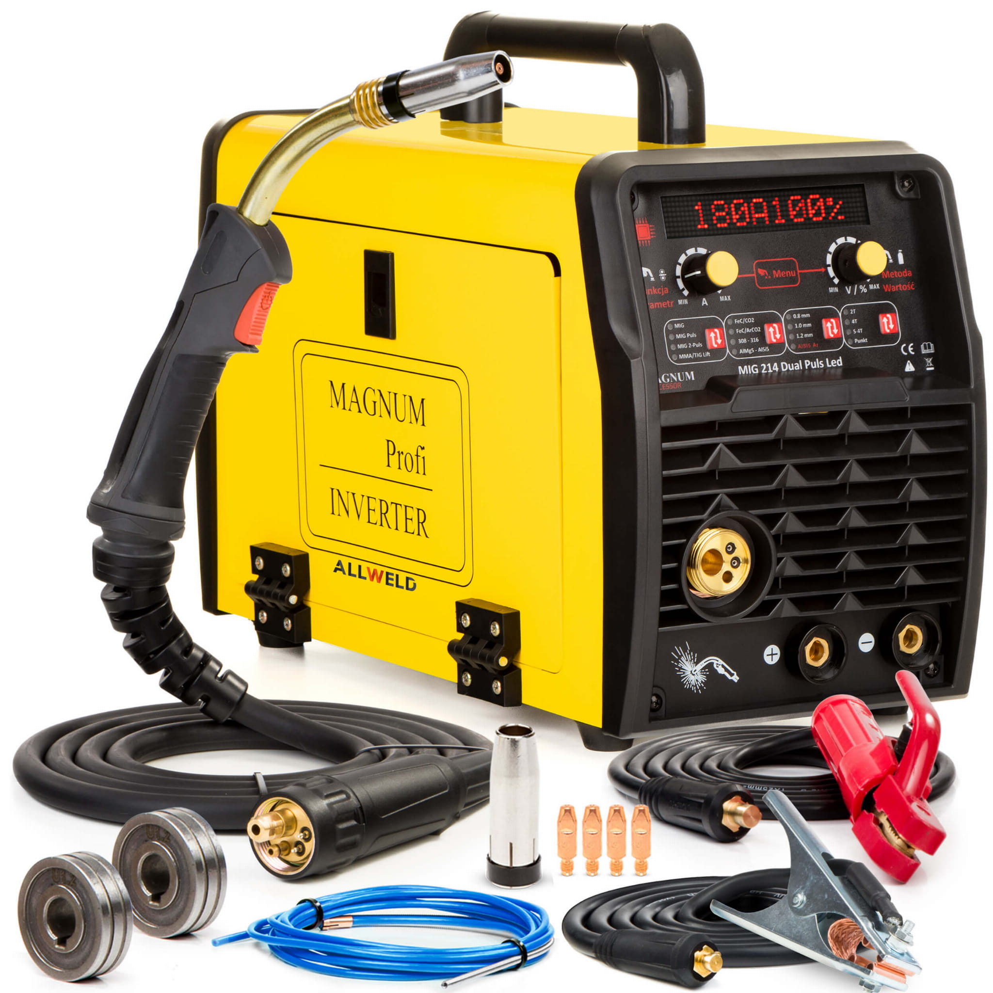 Spawarka MIG MAG 214 Dual Puls Synergia 200 A