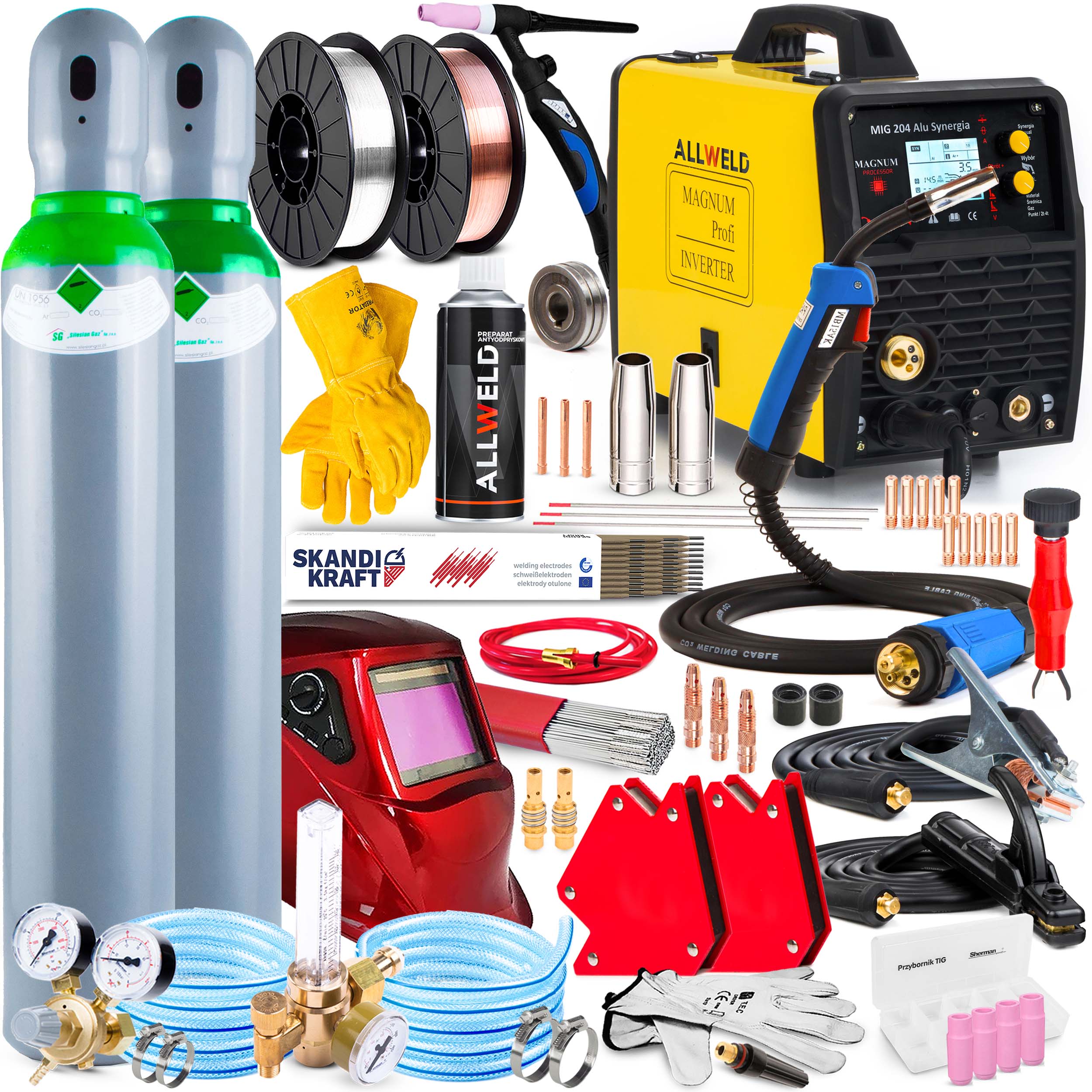 Spawarka Migomat Magnum 204 Alu Synergia