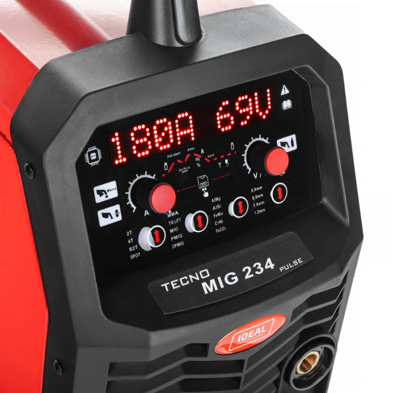 Spawarka Inwertorowa IDEAL TECNO MIG 234 PULSE 4x4