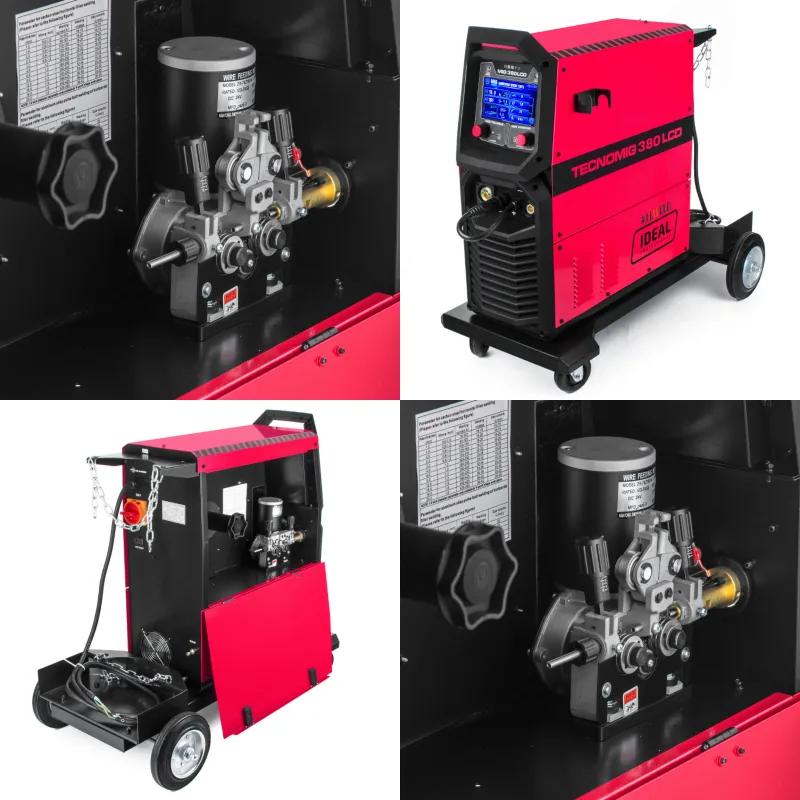 Spawarka Migomat TECNO MIG 380 LCD SYNERGIC