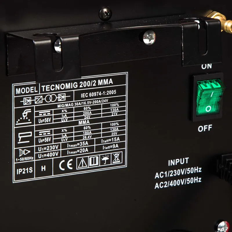 Spawarka Ideal Tecno MIG 200/2 IGBT 230 oraz 400 V 