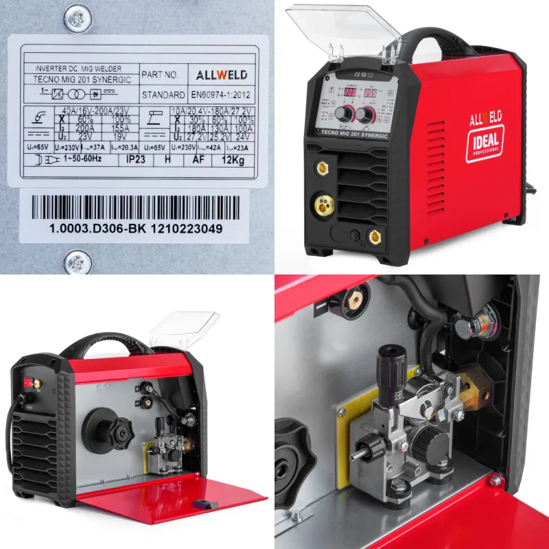 Spawarka Migomat TECNO MIG 201 MMA SYNERGIC