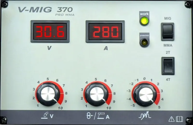 Spawarka Inwertorowa Ideal V-MIG 370 4x4 PRO MMA 