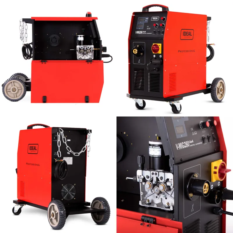 Spawarka Migomat Ideal V-MIG 280 4x4 DIGITAL MMA