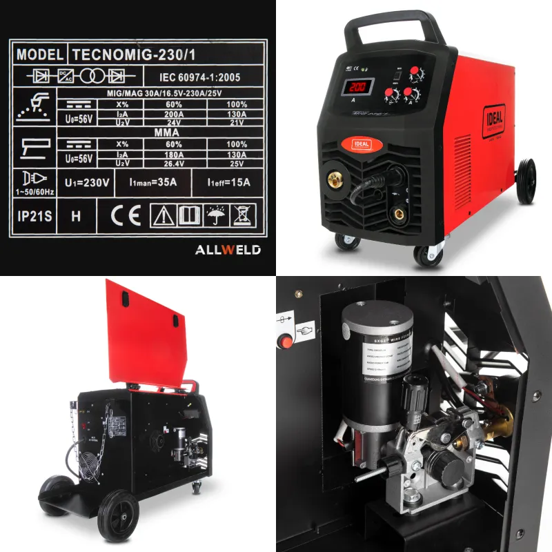 Spawarka Migomat Ideal TECNO MIG 230/1 PRO