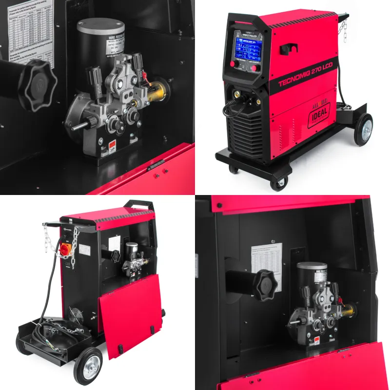 Spawarka Migomat Ideal TECNO MIG 270 LCD SYNERGIA
