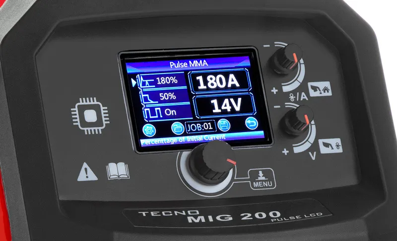 Spawarka Migomat Ideal Tecno MIG 200 PULSE LCD