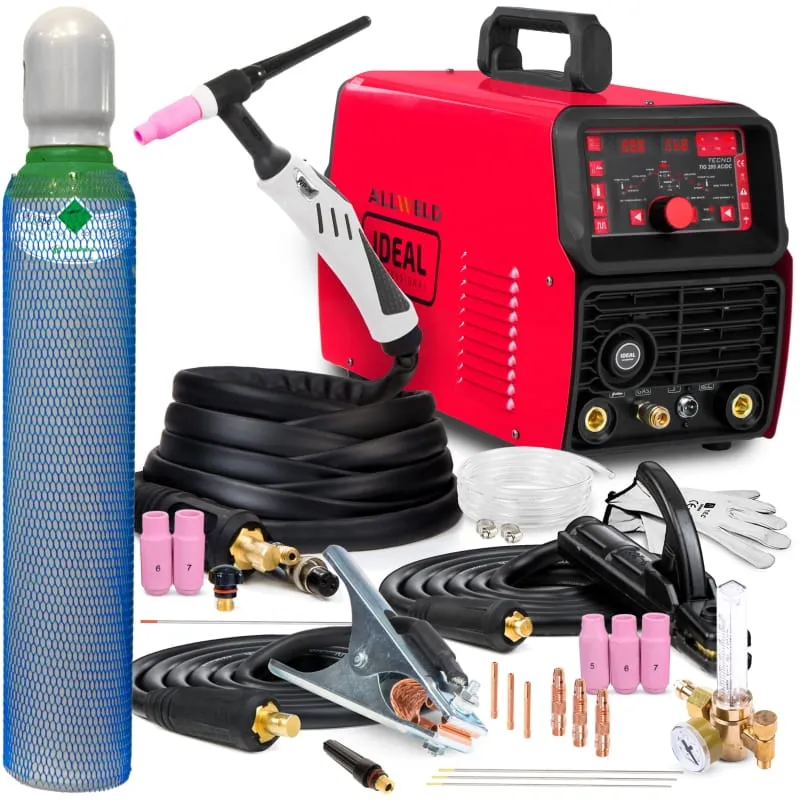 Spawarka Inwertorowa Tecno TIG 205 AC DC Pulse Digital