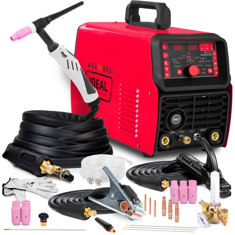 Spawarka Inwertorowa Tecno TIG 205 AC DC Pulse Digital