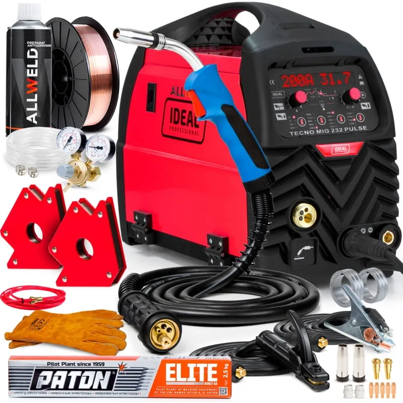 Spawarka Inwertorowa Ideal Tecno MIG 232 Pulse