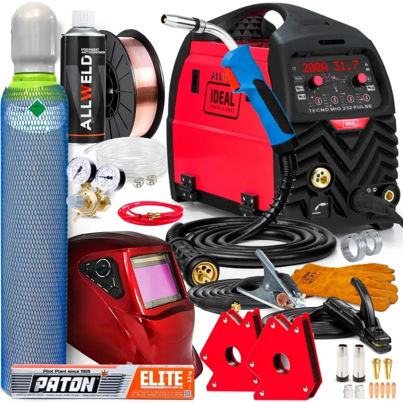 Spawarka Inwertorowa Ideal Tecno MIG 232 Pulse