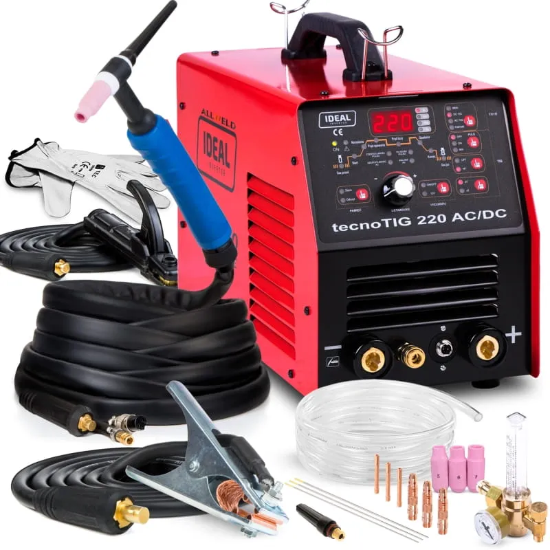 Tig Ideal 220 AC DC Tecnotig z Pulsem Allweld
