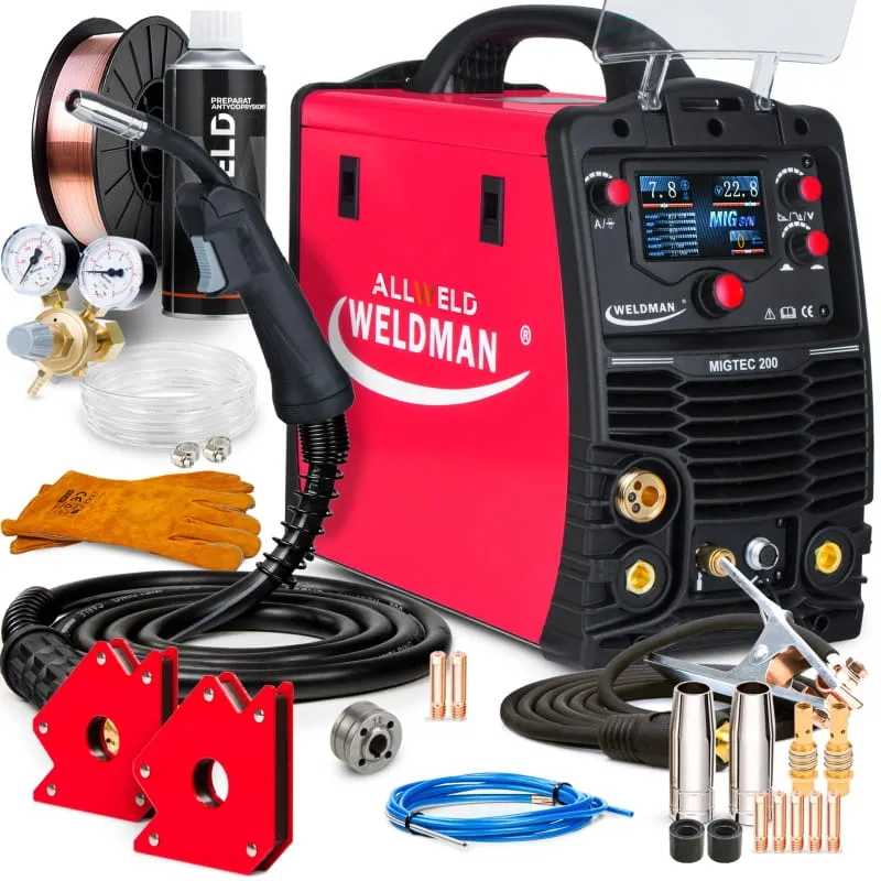 Spawarka migomat Weldman 200 MIG TEC Synergia