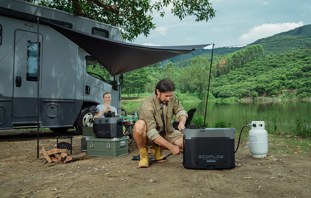 Inteligentny generator prądu / Smart Generator EcoFlow Dual Fuel