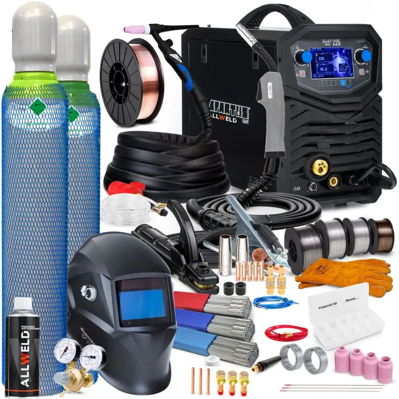 Spawarka Inwertorowa Spartus EasyMIG 225 Synergia LCD