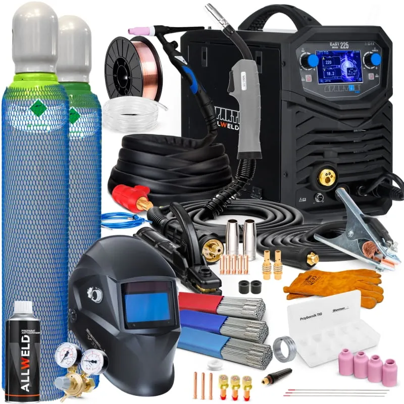 Spawarka Inwertorowa Spartus EasyMIG 225 Synergia LCD