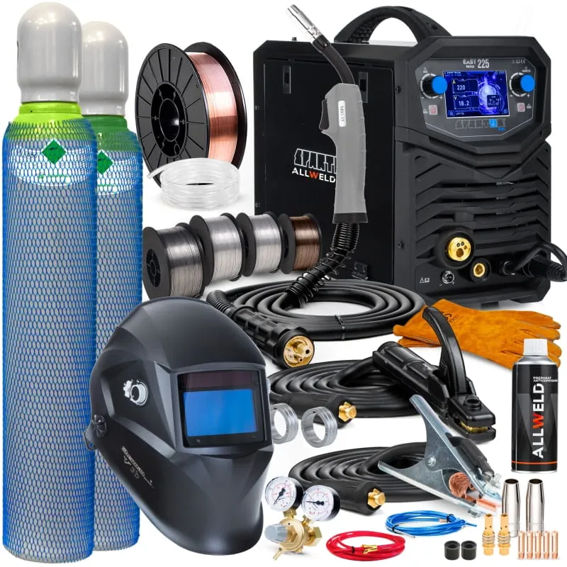 Spawarka Inwertorowa Spartus EasyMIG 225 Synergia LCD
