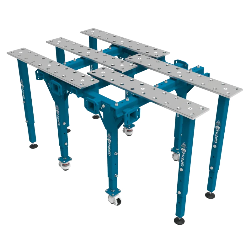 Modułowy Stół Spawalniczy MWT Pojedynczy Rozkładany 1770 x 1000 mm