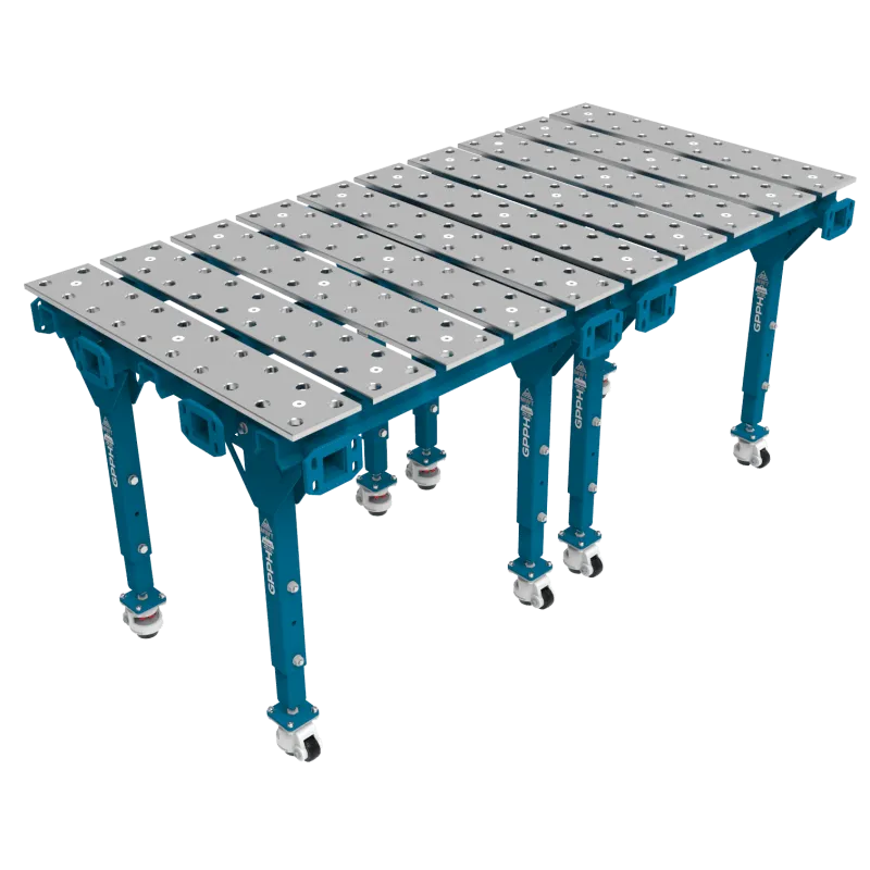 Modułowy Stół Spawalniczy MWT Podwójny 2000 x 1000 mm