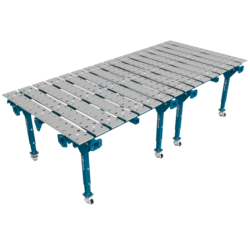 Modułowy Stół Spawalniczy MWT Podwójny 3200 x 1500 mm