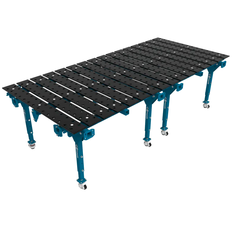 Modułowy Stół Spawalniczy MWT Podwójny Azotowany 3200 x 1500 mm
