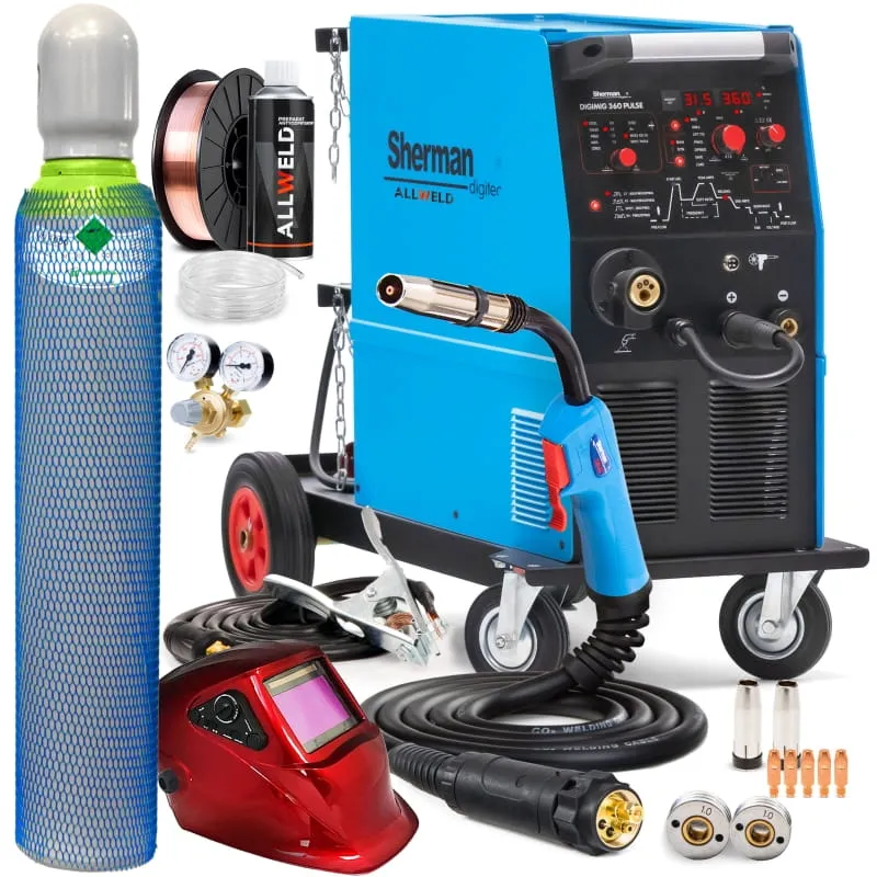 Spawarka Inwertorowa Sherman DIGIMIG 360 Pulse