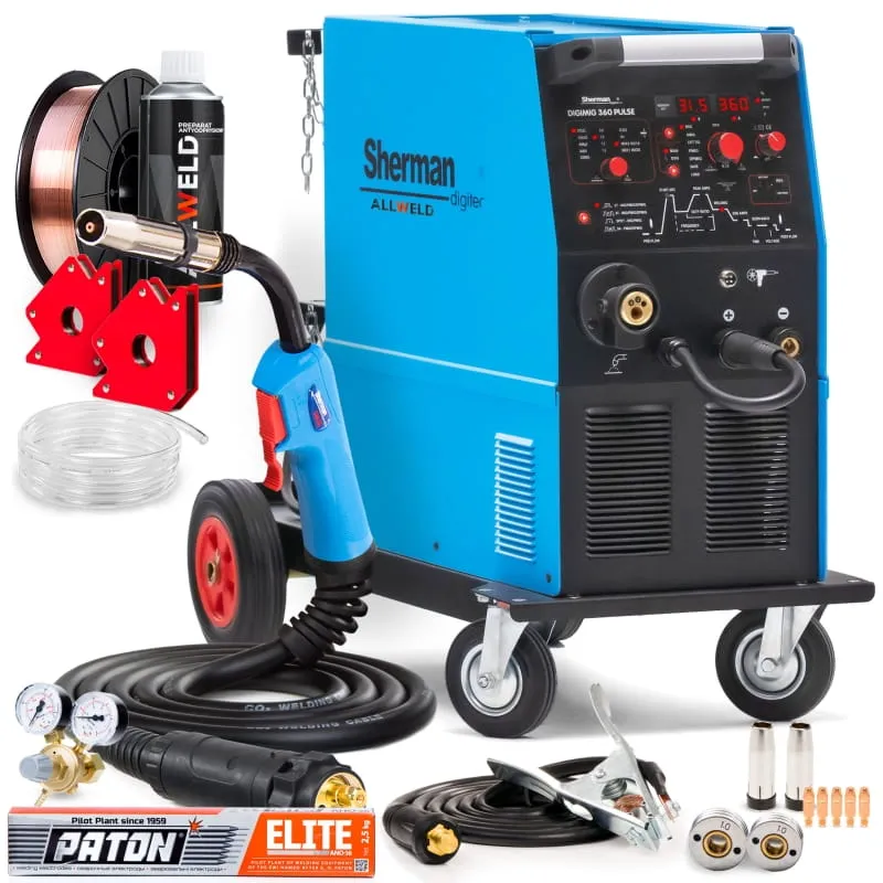 Spawarka Inwertorowa Sherman DIGIMIG 360 Pulse