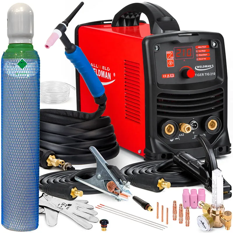 Spawarka Inwertorowa TIG DC 210 HF Puls