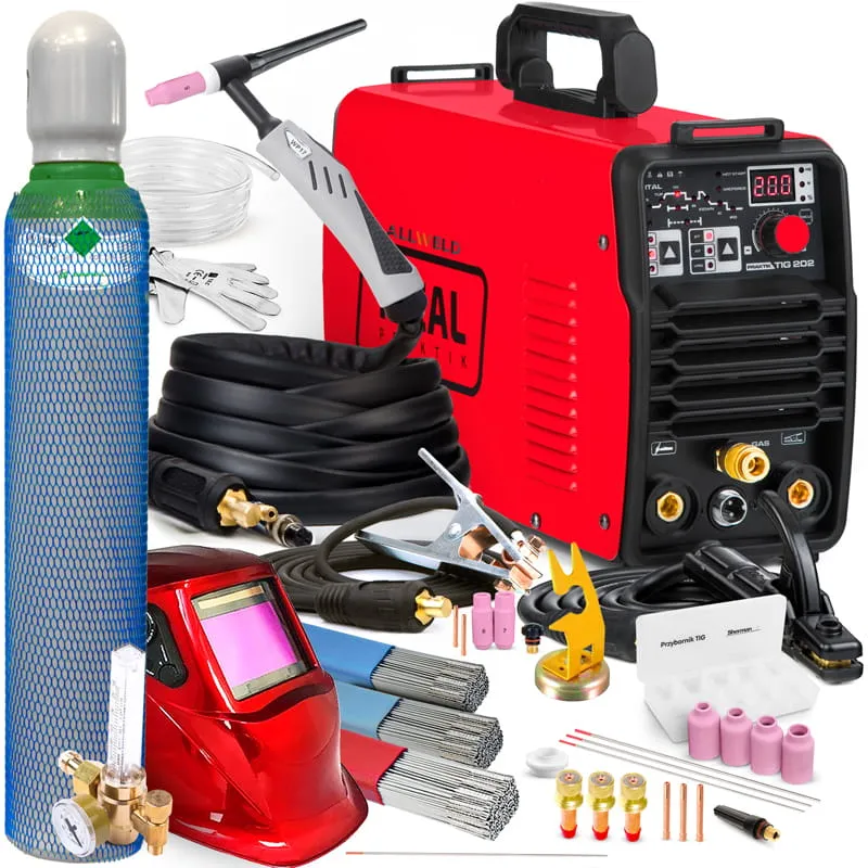 Spawarka Inwertorowa Ideal Praktik TIG 202 Pulse Digital