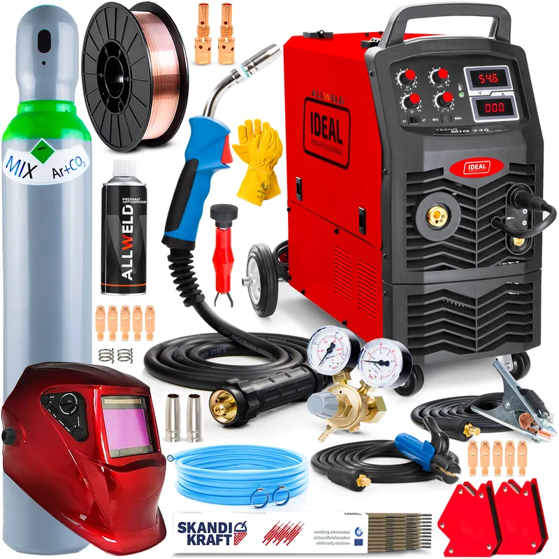 Spawarka Ideal Tecno MIG 330 4x4 Digital MMA