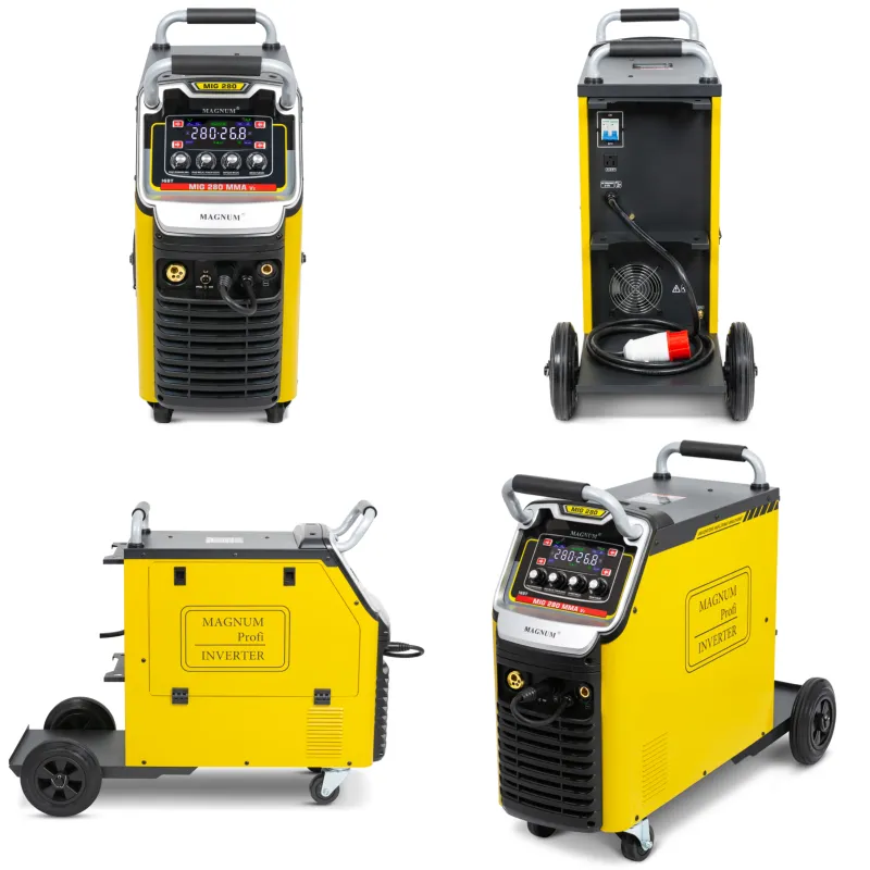  Spawarka Magnum MIG 280 MMA V2 4x4 IGBT 400V 300A